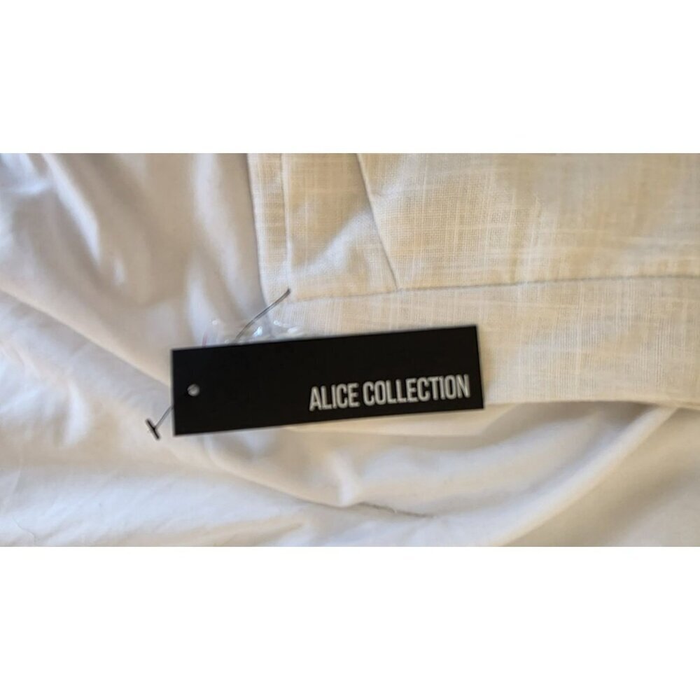 Alice Collection Shorts Linen Blend Scalloped Pockets Angelcore Fairycore NWT - Picture 5 of 10